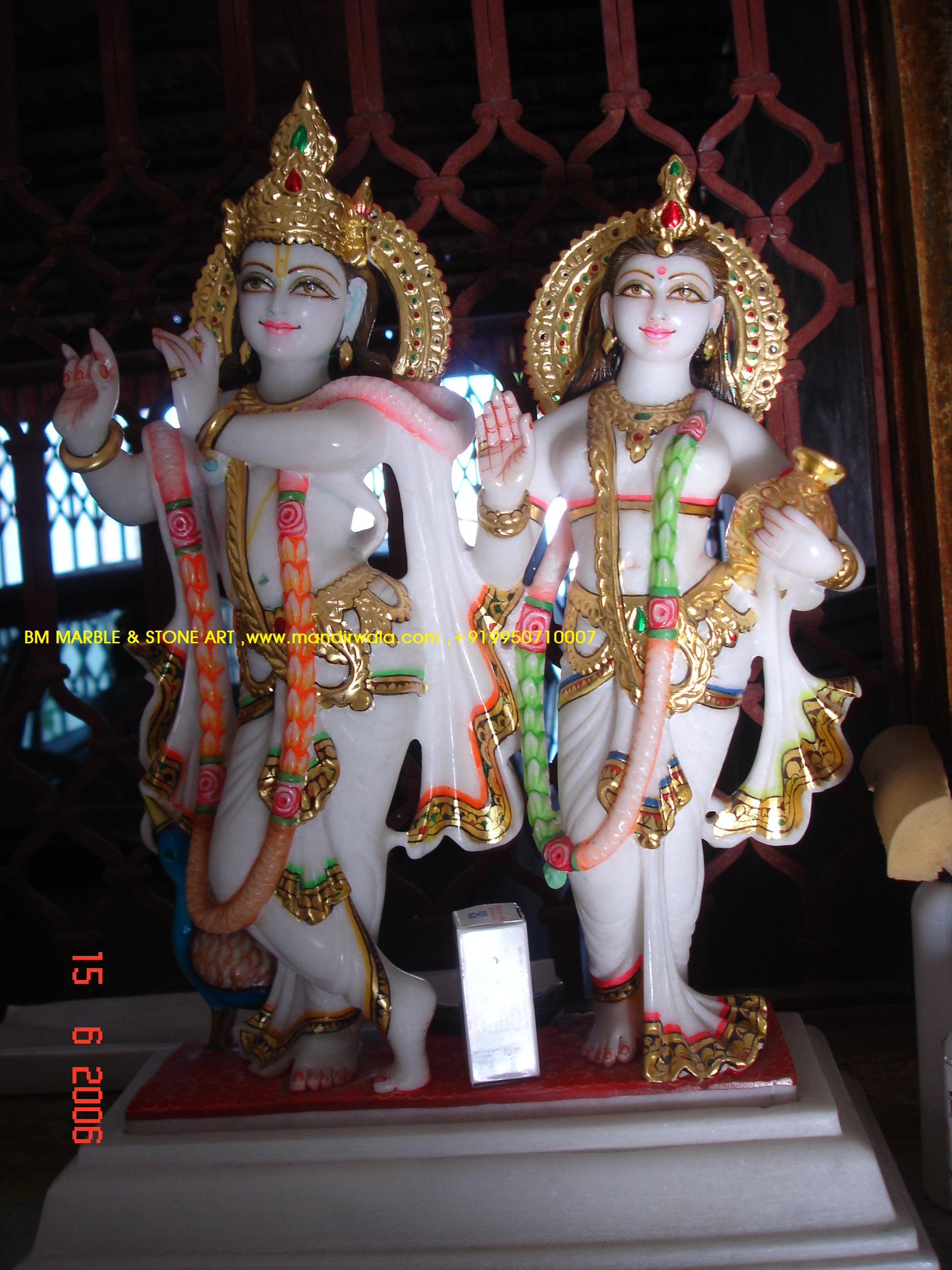Manufacturers Exporters and Wholesale Suppliers of Marble Radha  Krishna Statue Maharashtra Maharashtra